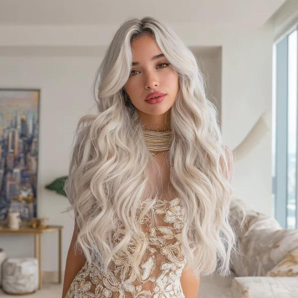 18" long, 16" wide, 20" high, 14" frontal wig