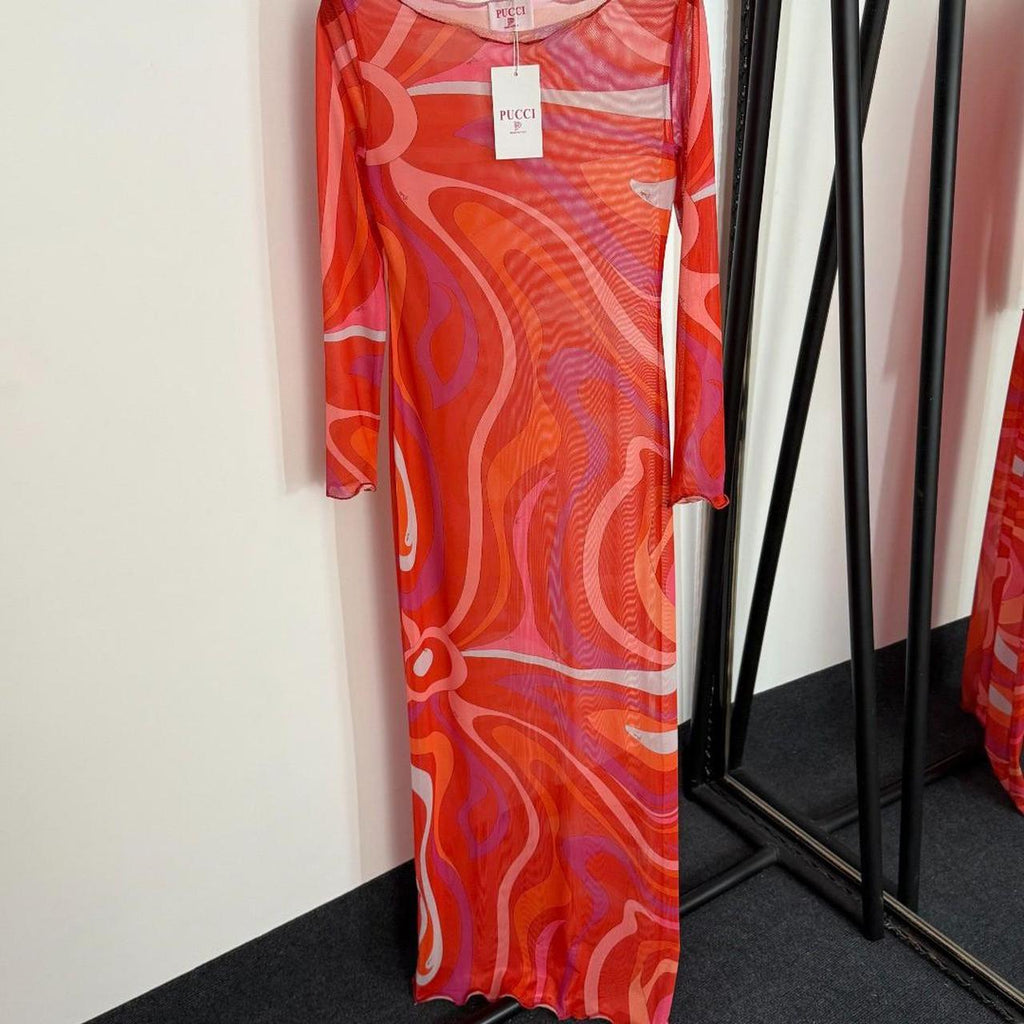 Emilio Pucci Women's multi orange Dresses